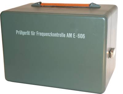 Prüfgerät für Frequenzkontrolle AM E-606