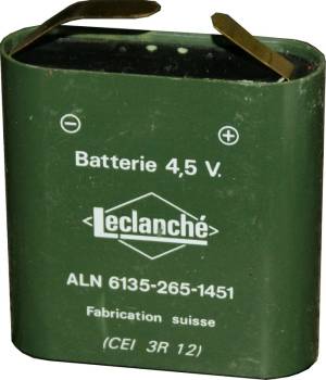 Taschenlampenbatterie 4,5 V